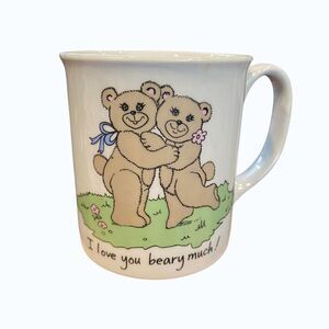 Vintage 1990s " I love you Beary Much " Coffee Mug